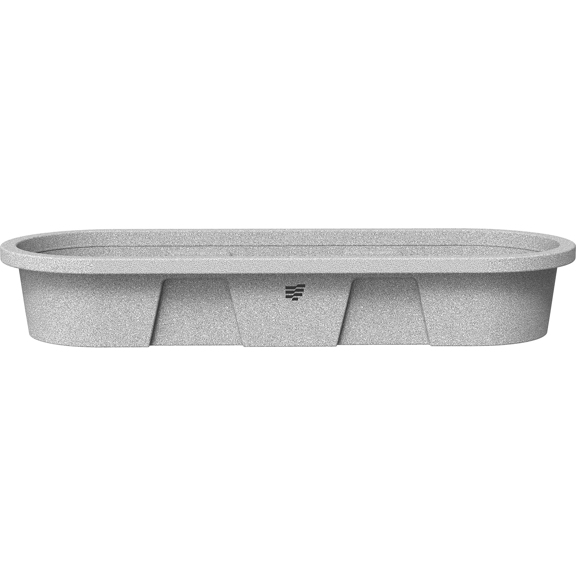 Tarter DuraTough Poly Stock Tank — 75 Gal., 2ft. x 1ft. x 6ft., Impact-Resistant, UV Protected, Model# WTDT216G